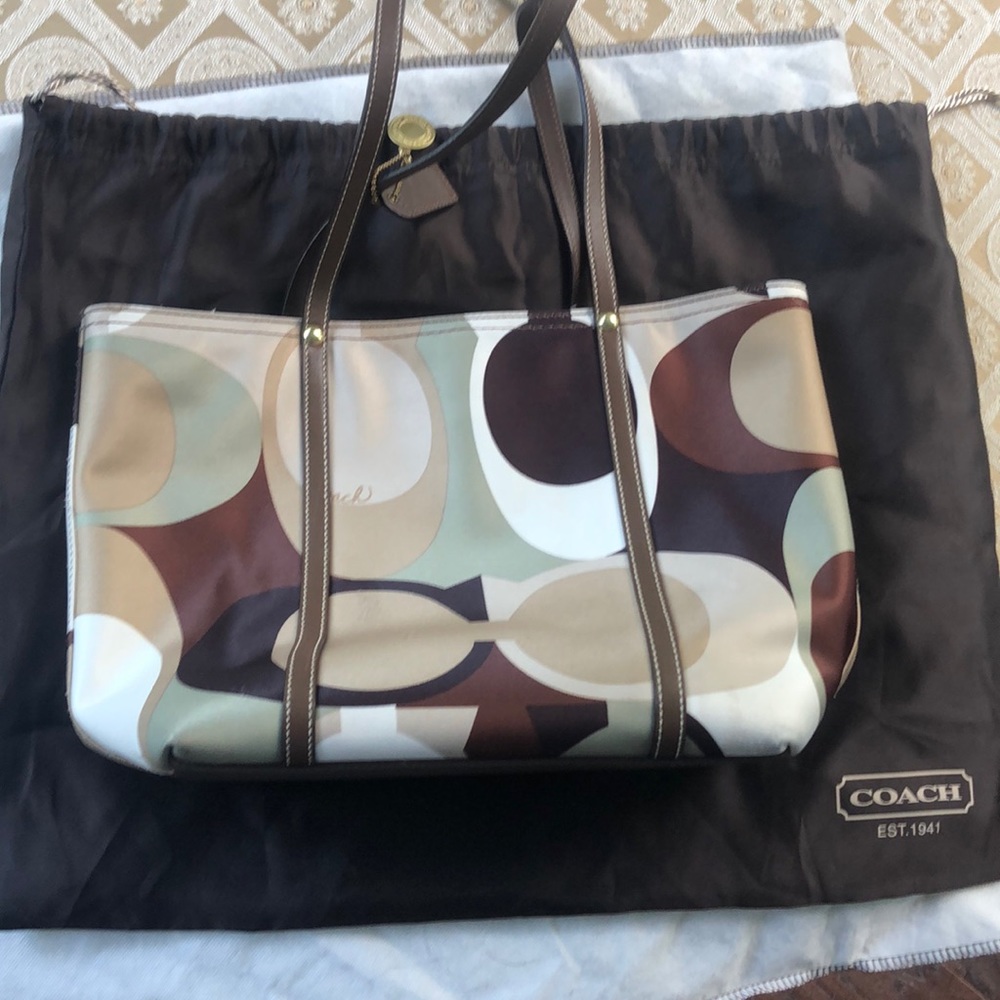Sateen Coach bag